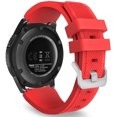 Tech-Protect řemínek pro Samsung Galaxy Watch 46mm - Smoothband Red 99223410 – Zbozi.Blesk.cz