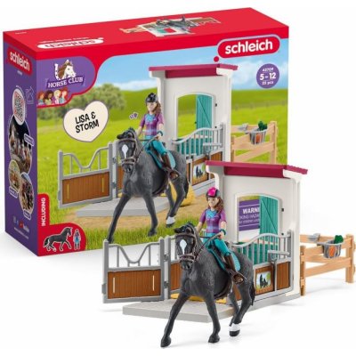 Schleich Horse Club Box pro koně Lisa & Storm – Hledejceny.cz