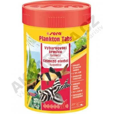 Sera Plankton Tabs Nature 50 ml