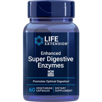 Life Extension Enhanced Super Digestive Enzymes Trávicí enzymy 60 rostlinných kapslí – Hledejceny.cz