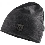 Craft čepice Microfleece Ponytail black Melange – Zboží Mobilmania