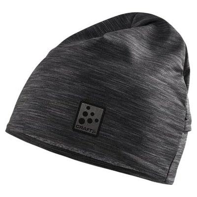 Craft čepice Microfleece Ponytail black Melange – Zboží Mobilmania