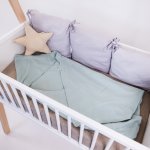 Tulimese Zavinovací mušelínová deka mentolová – Hledejceny.cz