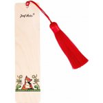 BeWooden Dřevěná záložka do knihy Kmotra Liška – Josef Lada © – Zboží Dáma