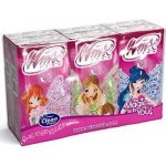 Clean Winx papírové kapesníčky s potiskem 4-vrstvé 6 ks – Zboží Dáma