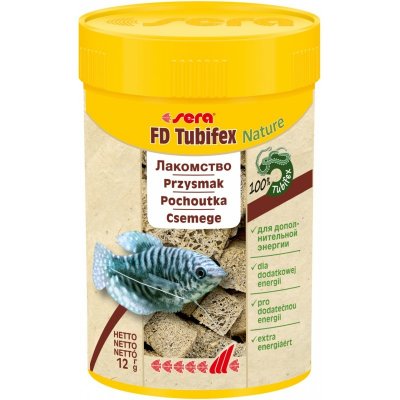 Sera FD Tubifex Nature 100 ml – Zboží Dáma