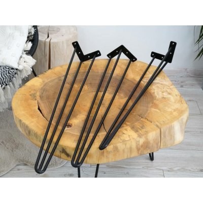 Treesome Industrial Hairpin 30 cm černá – Zboží Mobilmania