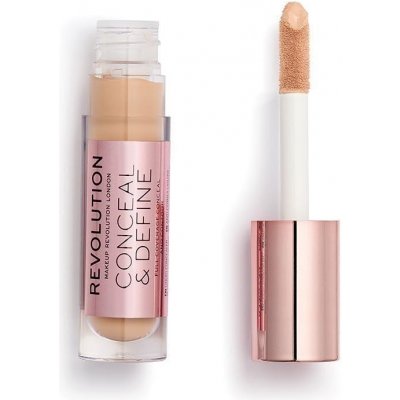 Make-up Revolution Conceal & Define Tekutý korektor C8 4 g – Hledejceny.cz