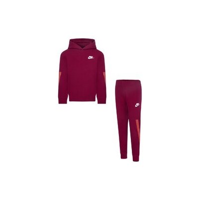 Nike nkb b nsw tape ft po set 86L157-R27 bordo – Zboží Dáma