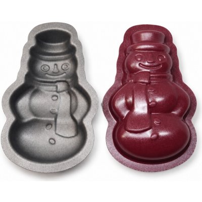 Dortisimo Formičky teflonové Sněhuláci 7,5 cm 10 ks – Hledejceny.cz