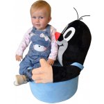 MORAVSKÁ ÚSTŘEDNA Krtek Krteček sedačka kulatá na baterie 53cm Zvuk PLYŠ – Zbozi.Blesk.cz