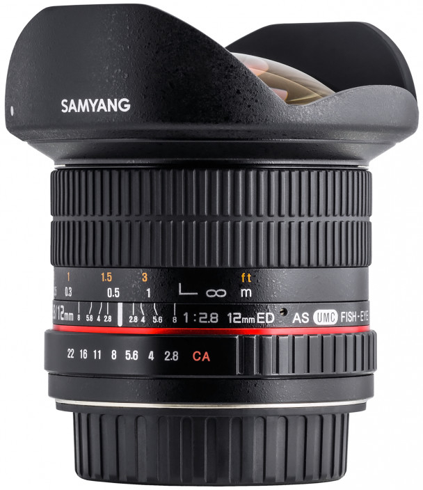 Samyang 12mm f/2.8 ED AS NCS Fisheye Sony A-mount
