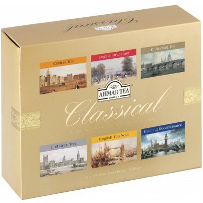 Ahmad Tea Classical černé čaje 6 x 10 x 2 g – Hledejceny.cz