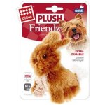 GiGwi Plush Friendz králiček hnědy plyš – Sleviste.cz