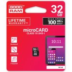 Goodram SDHC 32 GB M1A0-0320R12 – Hledejceny.cz