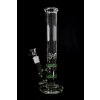 Vodní dýmky WeedShop Skleněný bong HoneyComb zelený 38 cm