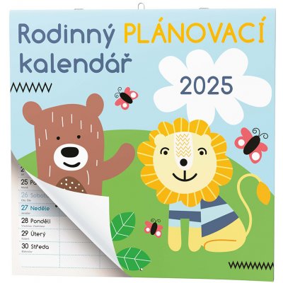 Rodinný plánovací nástěnný 2025 – Hledejceny.cz