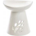 Harasim aroma lampa bílá s lístky 11 x 10 cm – Zboží Dáma