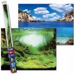 Aqua Nova pozadí oboustranné plants ocean L 100 x 50 cm – Zboží Dáma