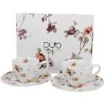 KVĚTINY > SAFA Dva šálky na espresso s podšálky 924180 – Sleviste.cz