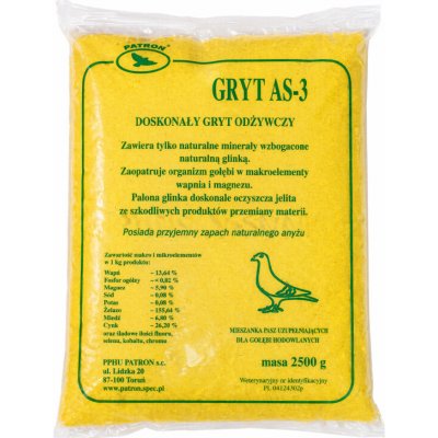 PPHU Patron Grit AS-3 s Anýzem bez mušlí 25 kg – Hledejceny.cz