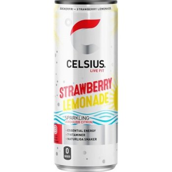 Celsius Energy drink Jahodová limonáda 355 ml