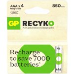 GP ReCyko AAA 850mAh 4ks 1032124081 – Zboží Živě