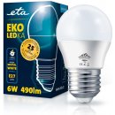 Eta EKO LEDka mini globe 6W, E27, neutrální bílá