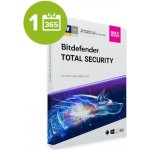 Bitdefender Total Security 5 lic. 1 rok, ESD (EL11911005) – Zboží Živě