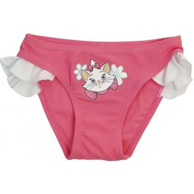 Dívčí Baby plavky "Minnie Mouse" s krajkou růžové