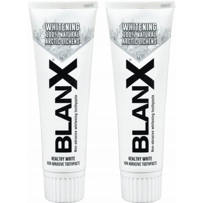 BlanX Whitening Neabrazivní Bělící zubní pasta 2ks 75 ml – Zbozi.Blesk.cz
