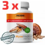 MycoMedica Reishi 50% polysacharidů 3 x 90 kapslí – Hledejceny.cz