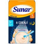 Sunar mléčná kaše 8 cereálií piškotová 210 g – Zboží Dáma