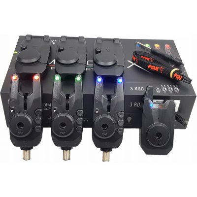 Fox Mini Micron X Sada hlásičů 3+1 Černá – Zboží Dáma