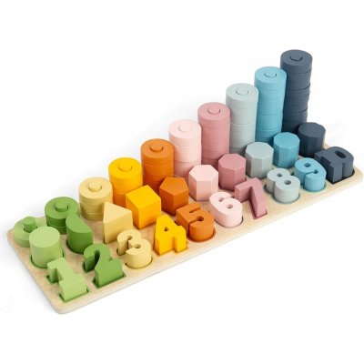 Bigjigs Toys Počítací deska – Zboží Dáma