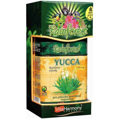 Rainforest Yucca 500 mg 180 kapslí – Zbozi.Blesk.cz
