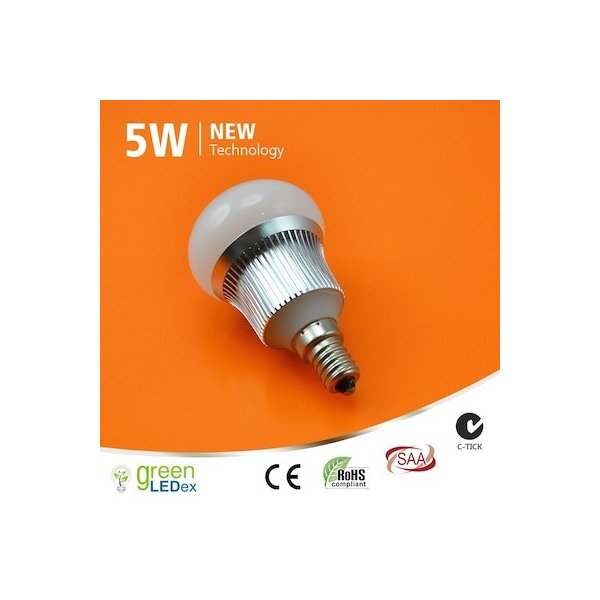 Žárovka GreenLEDex LED žárovka klasik AC COB 5 W E14