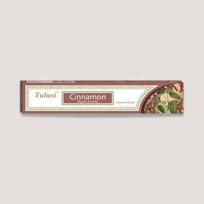 Tulasi indické vonné tyčinky Masala Premium Cinnamon 12 ks – Hledejceny.cz