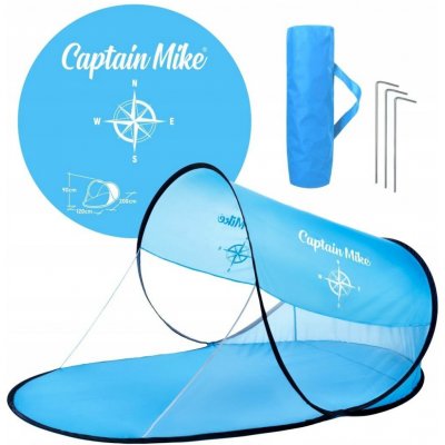 Captain Mike POP UP PARAVÁN Modrý – Zboží Mobilmania