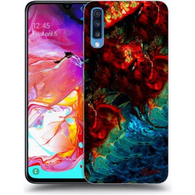 Pouzdro Picasee silikonové Samsung Galaxy A70 A705F - Universe čiré – Zbozi.Blesk.cz