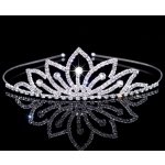 Naishide Jewelry slavnostní korunka do vlasů Crystal 2 stříbrná – Sleviste.cz