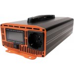 HOULI Power Inverter 12V/230V, 1300W/2600W, čistá sinusoida, 1 zásuvka HPGC0013U | Zboží Auto