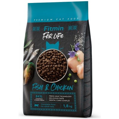 Fitmin cat For Life Adult Fish and Chicken 1,8 kg – Sleviste.cz