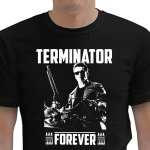 Striker tričko Terminátor forever černá – Zboží Mobilmania