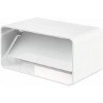 MultiVac PVC spojka na hranaté potrubí s klapkou 120 x 60 mm – Hledejceny.cz
