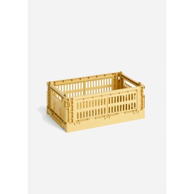 HAY Úložný box Colour Crate S Golden Yellow – Zboží Mobilmania