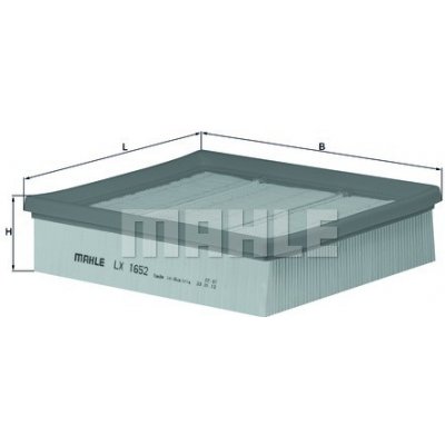 Vzduchový filtr MAHLE LX 1652 – Hledejceny.cz