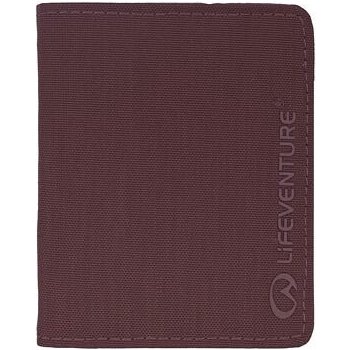 Lifeventure RFID Wallet Recycled Plum