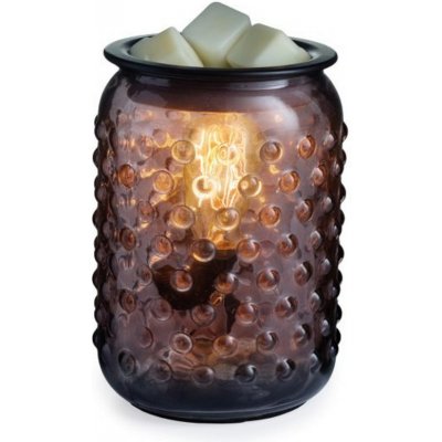 Candle Warmers Smoky Hobnail elektrická svítící aroma lampa Vintage Bulb Illumination – Zboží Dáma