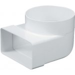 Den Braven Článek přechodový koleno 90° Ø 125 mm 150 × 75 mm bílá – Sleviste.cz